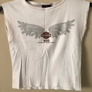 Harley Davidson Crop tank top